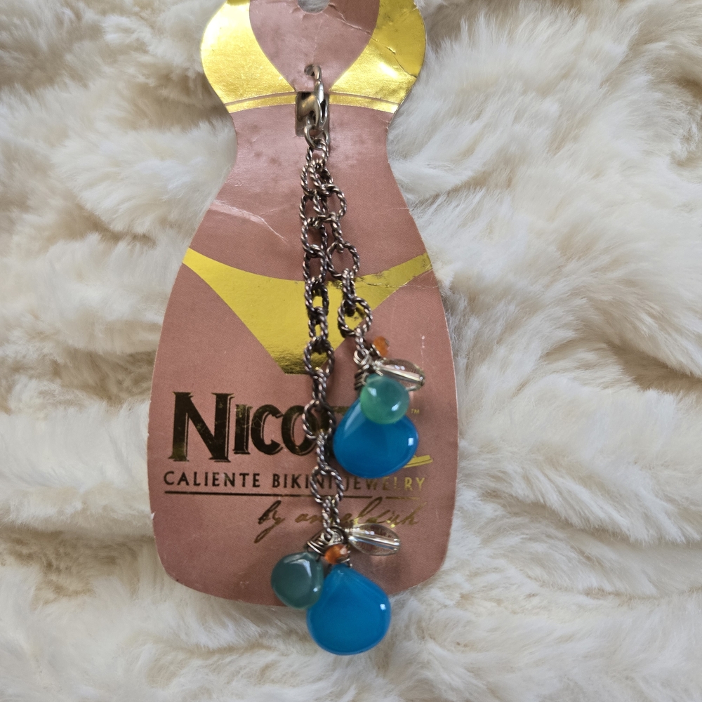 Blue and Silver Earrings